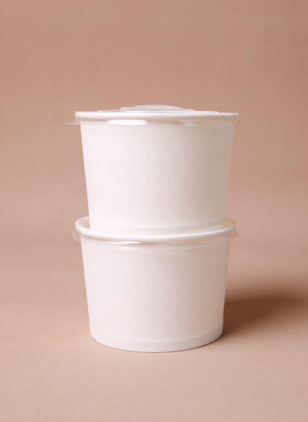 pile-blank-white-food-packaging-with-copy-space-beige-background